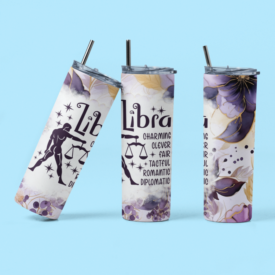 Libra tumbler - Dheeth By Nature