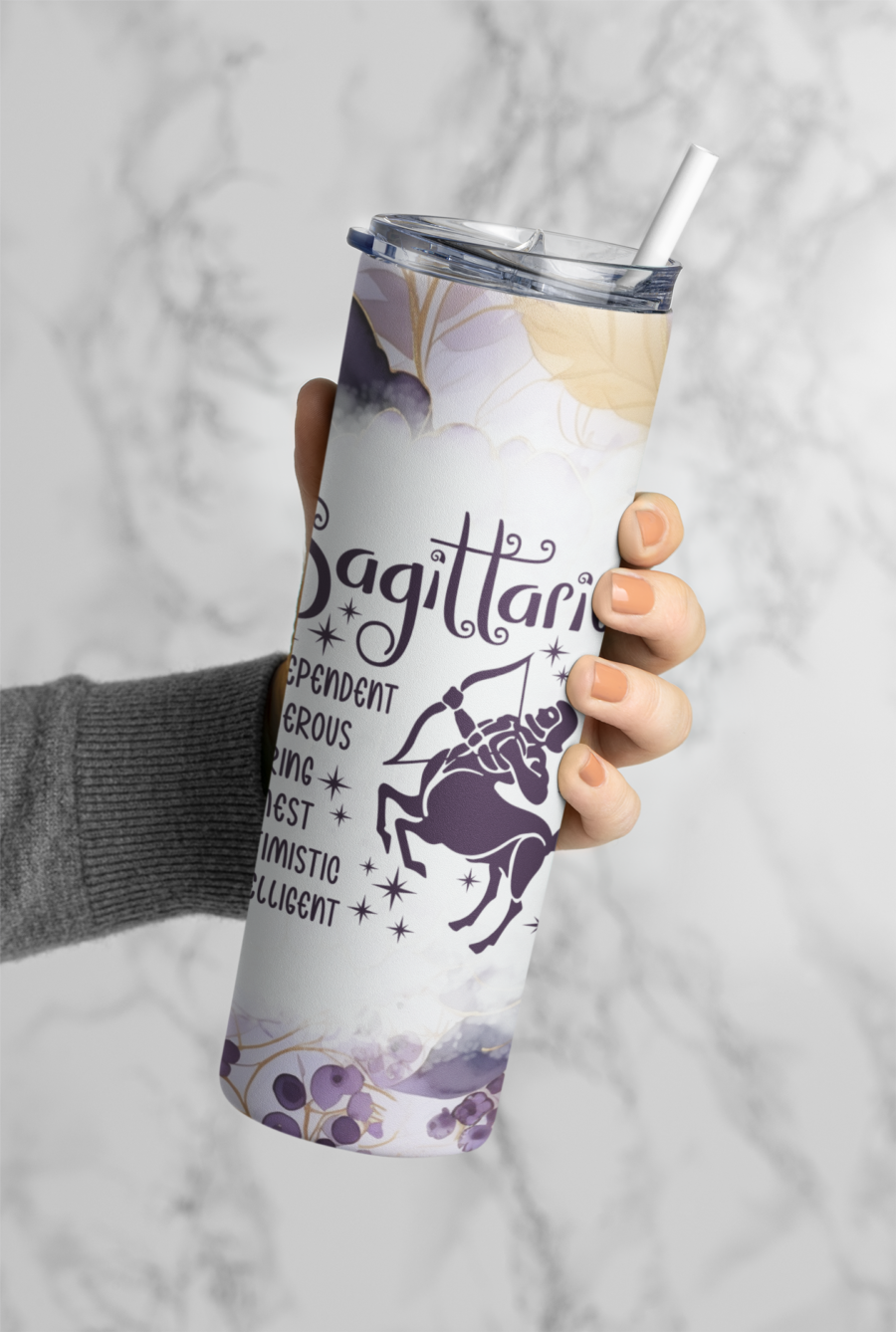 Saggitarius tumbler moonshot - Dheeth By Nature