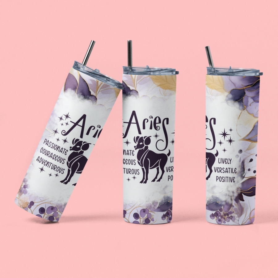 aries tumbler 1 - Dheeth By Nature