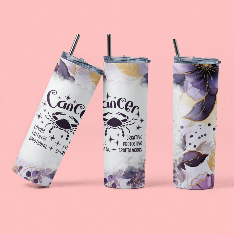 cancer tumbler - Dheeth By Nature