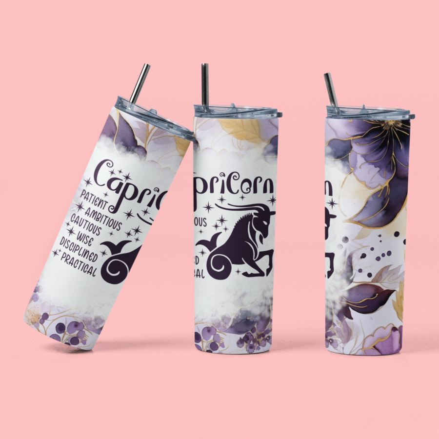 capricorn tumbler - Dheeth By Nature