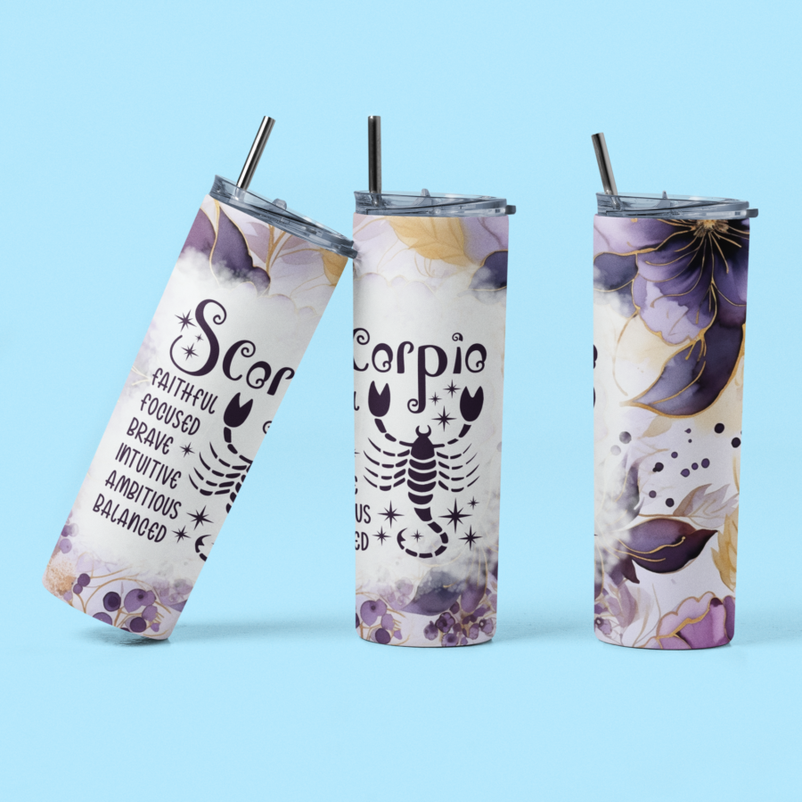 scorpio tumblers - Dheeth By Nature
