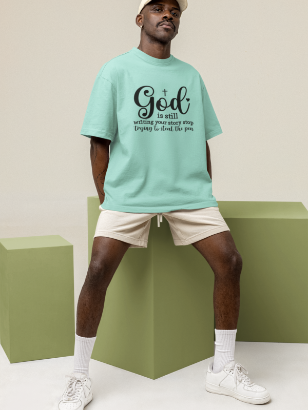 Mint God Is Still Good Dheeth By nature oversized unsiex tshirt7 - Dheeth By Nature